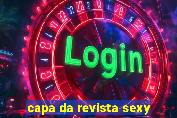 capa da revista sexy